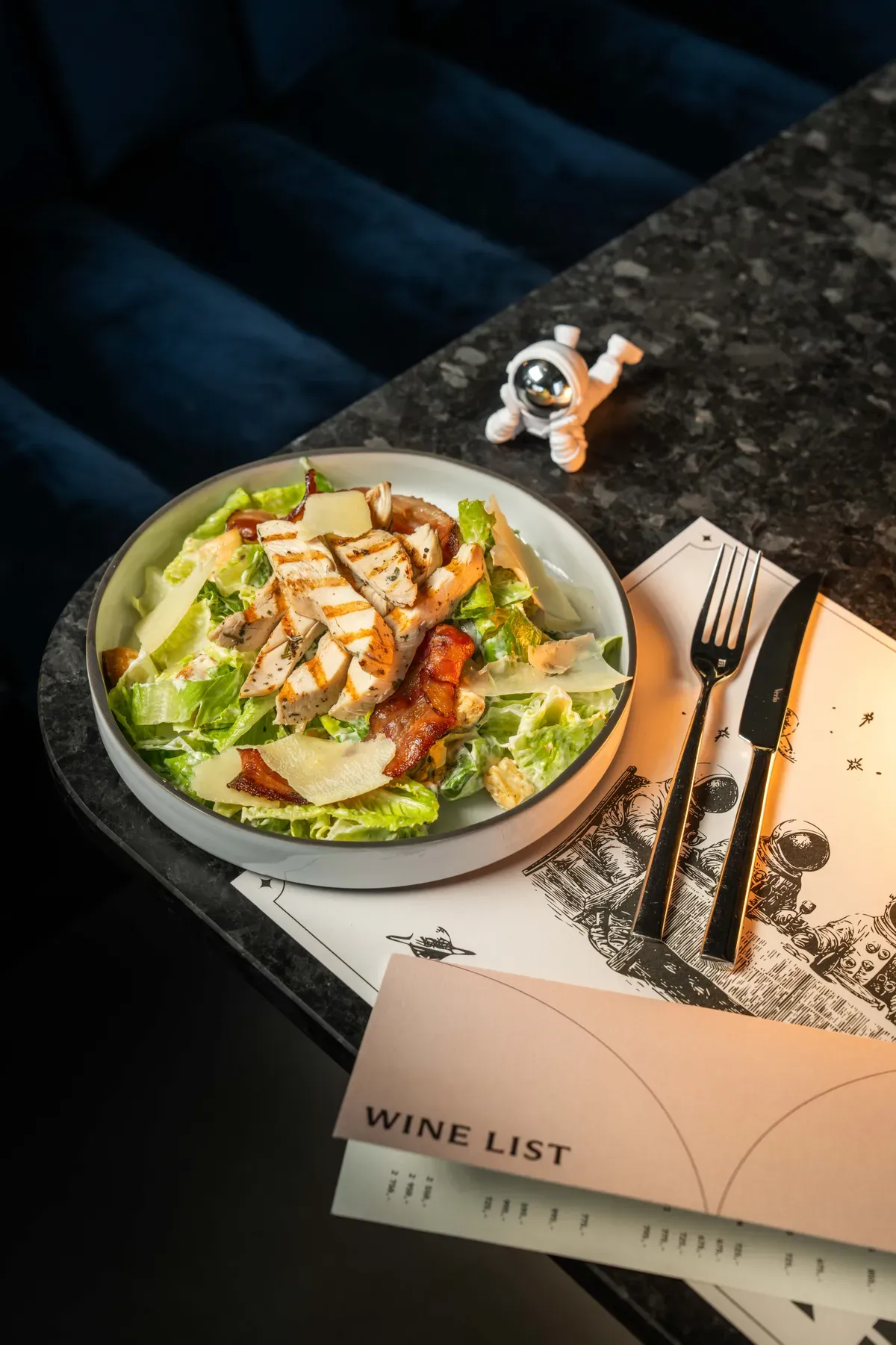 Caesar con Pollo