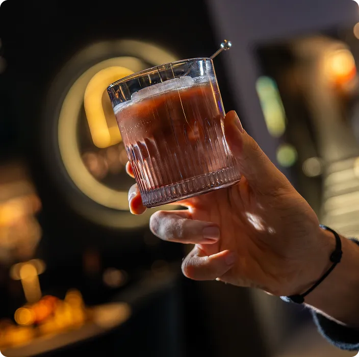 Signature cocktail from the Stars drinks menu